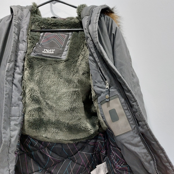 Aritzia TNA Grey Vail Parka Jacket Size XS - Picture 4 of 7